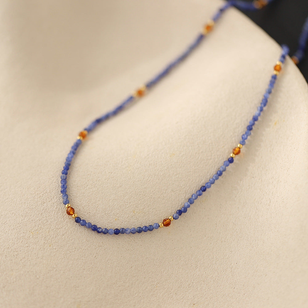 Oceanic Natural Stone Necklace