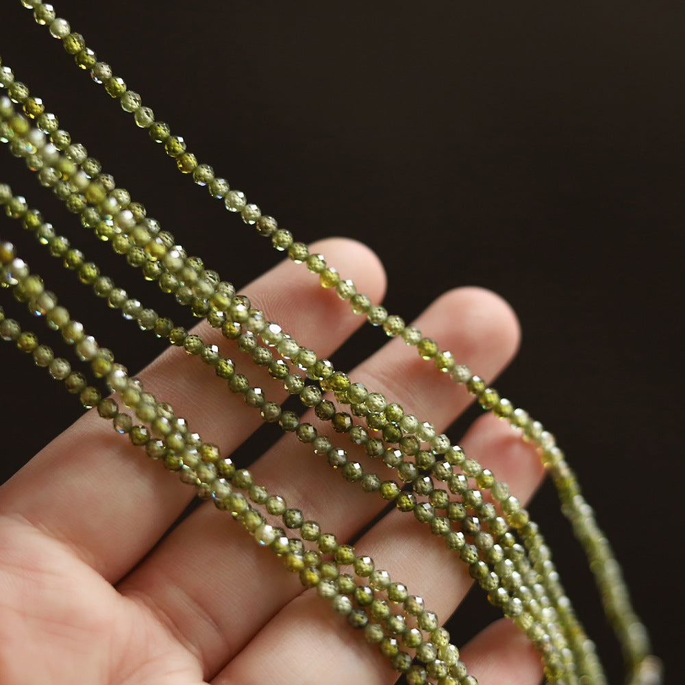 Olive Natural Stone Necklace